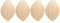 SOIMISS 4 Pcs Bulge Enhancing Underwear Briefs Enhancing Pad Cup Bulge Removable Swimming Trunks Sponge Pad for Swimwear Briefs Shorts Swimming Trunks
