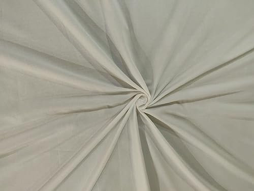 100% bambú blanco tela sostenible 60 ancho 120 g/m²