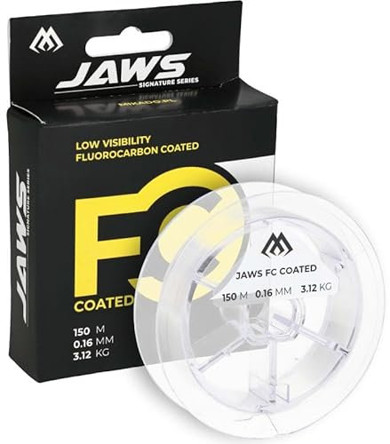 Mikado Schnur - Jaws Fc Coated 0.22mm/4.95Kg/150M Transparent