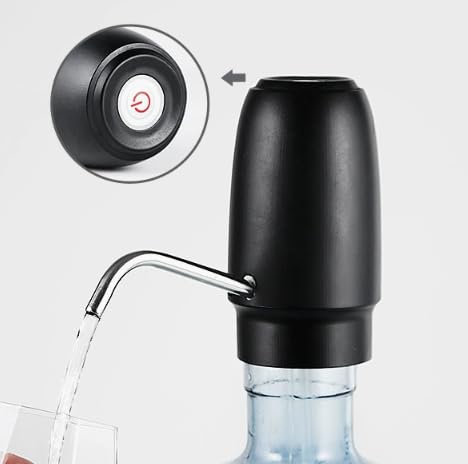 Dolanus Electric Portable Water Bottle Pump, USB Charging Automatic Drinking Water Dispenser, Splash Accessories, Summer Toys for Kids Outdoor Kitchen Office Camping Travel