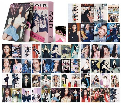 ZRHMCJEN 55Pcs Kpop Itzy Card Fotokort Itzyd Nytt Album Lomo-Kort Itzy Mini Fotokort Itzy Poster-Kort För Fans