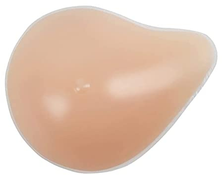 OBASDFD Silicone Self-Adhesive Breast Forms, Bra Inserts, Bust Enhancer For Transgender, Mastectomy, Cosplay(Left Side Only,150g/Piece)