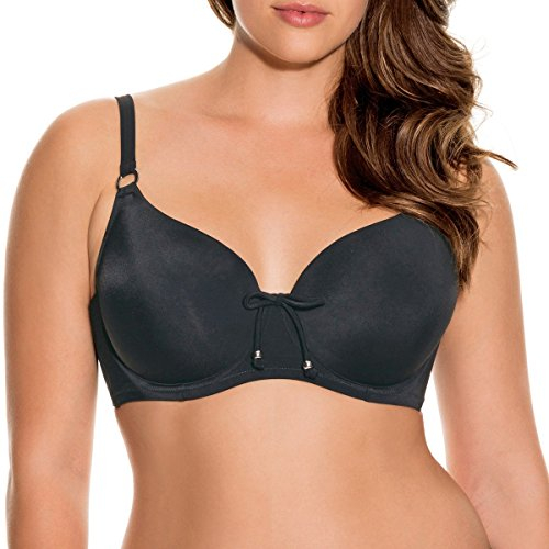Dorina Damen Fiji Curves Top D17027a Bikinioberteil, Schwarz (Black V00), 80D EU