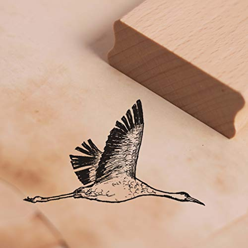 Stämpel flygande kran – motivstämpel stämplar ca 48 x 28 mm