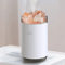 Kavolet Luftbefeuchter, 260 ml, Luftbefeuchter aus Kristallsalz, Diffusor für ätherische Öle mit buntem Licht, leiser Luftbefeuchter, tragbar, USB, für Schlafzimmer Büro