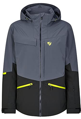 Ziener Herren TARPU Ski-Jacke/Winter-Jacke | warm, wasserdicht, PFC frei, ombre, 52