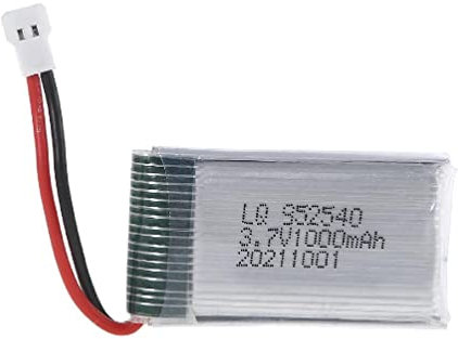 Upgraded 3.7V 1000mAh 25C Li-PO Battery 952540 For Syma X5C X5C-1 X5S X5SW X5SC V931 H5C CX-30 Quadcopter Spare Parts Air Drones With Camera Foldable Mini For Adults Waterproof Kids Flying Fpv