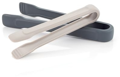 Tescoma 638214 Set 2 pinze da cucina in silicone, 25 e 18 cm, linea Compact