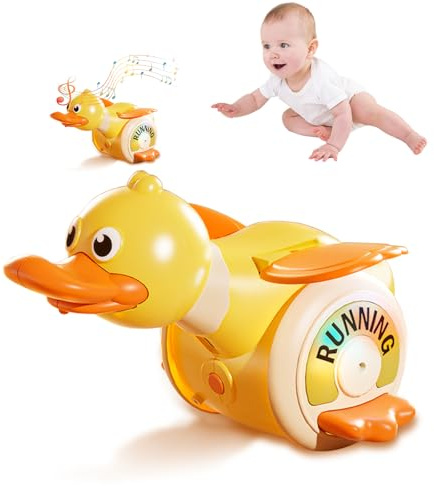 WwuHua Juguetes musicales para gatear, 3-12 meses de juguetes para bebés, con luz y juguetes educativos musicales, juguetes para niños que cantan, regalo para recién nacidos