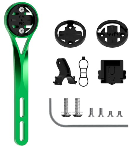 Otauke GPS Mount for Garmin Edge - Bike Computer Mount Compatible with Wahoo, Cateye, Bryton, GoPro Action Camera and Bike Light Attachment, Bike Holder for Road Bikes Integrated Handlebar