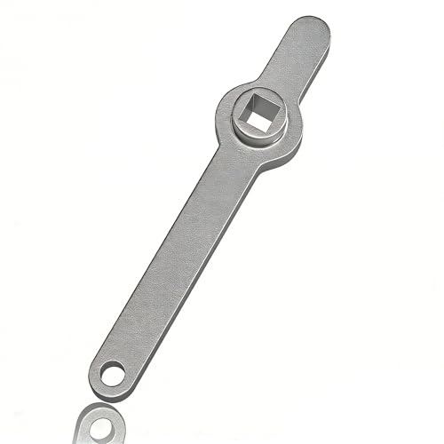 DIYGEEK Chiave di sfiato per radiatori, chiave di riscaldamento in acciaio inox, chiave quadrata da 5 mm, per sfiato di valvole standard del radiatore – Stabile e robusta, risparmio sui costi di