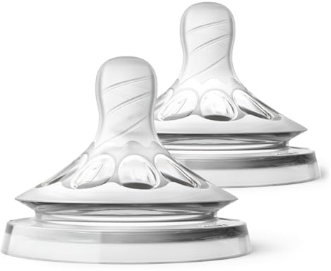 Philips Avent Natural-Sauger SCF045/27 3M+ Variabel Anti-Kolik 2St Flaschensauger Baby Sauger Babyflaschensauger