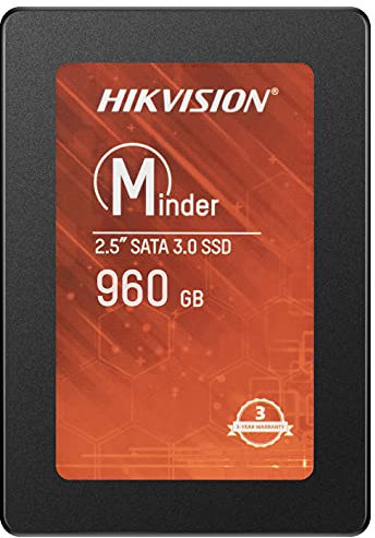 Hikvision MinderS interne SSD 960 GB, 2,5 Zoll, SATA III, 3D NAND bis zu 560 MB/s, interne SSD für Laptop, Computer, PC