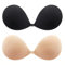 2 Pack Adhesive Bra Backless and Strapless Push Up Bra (Cup A-D) - Invisible and Stick on Bra and Nipple Covers for Backless Dresses