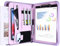 ProCase Portfolio A4 en Simili Cuir, Porte Documents avec Papiers Écrit, Porte Bloc-notes pour Record de Réunion/RDV Affaires, Portefeuille A4 Zippée, Légère Durable -Violet