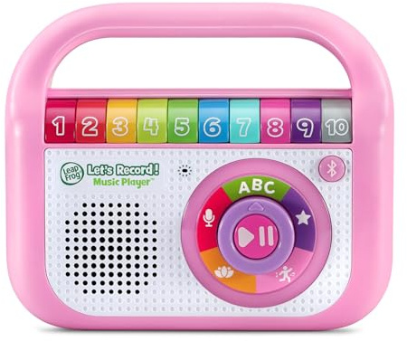 LeapFrog Let's Record! Music Player, Pink