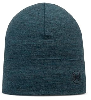 Buff Gorro Merino Midweight Hombre Mujer Adulto, Bufanda Multifuncional 100% Lana Merino, Senderismo, Aire Libre, Sostenible, Ligera, Talla Única, Verde