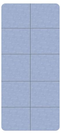 Tapis de Yoga Pliable,Tapis AntidéRapant Pilates EntraîNement Avec Sac de Rangement & High Density Comfort Exercise Mat pour Gym AéRobic Stretching Perte Poids MéDitation Voyage(Blue)