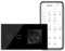 CNBINGO WLAN Steckdose und Smart Lichtschalter - Touchschalter zweifach und Schuko Steckdose unterputz Arbeit mit Alexa, Google Assistant - Glasrahmen und Status-LED - Neutralleiter Wird Benötigt