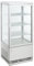 METRO Professional Panorama Tisch-Kühlvitrine GGC2078, 78 L, 3 verstellbare Einlegeböden, LED-Innenbeleuchtung, Weiß