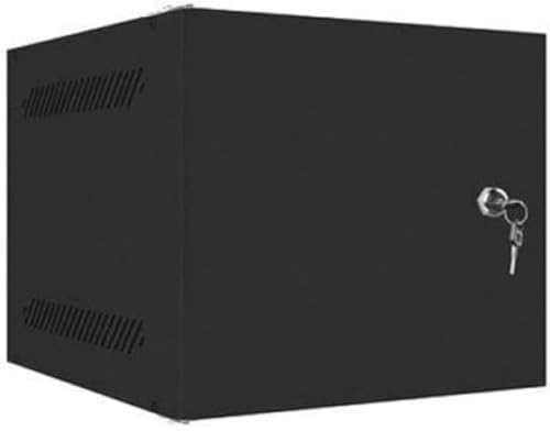 LANBERG Väggskåp Rack 10 4U/280X310 Flat Pack AUTOENSAM Svart PTA Metalic