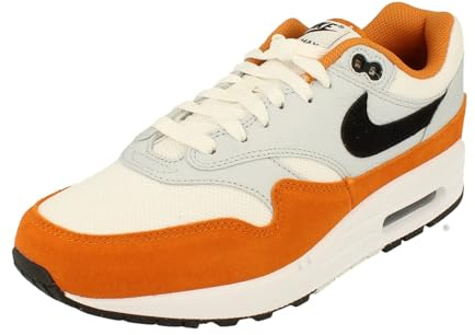 Nike Air Max 1 Mens Trainers FN6952 Sneakers Shoes (UK 7.5 US 8.5 EU 42, White Black Monarch 101)