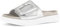 Gabor Damen Pantoletten, Frauen Slipper,Best Fitting,freizeitschuhe,schlupfschuhe,schluepfschuhe,slides,slip-ons,mules,silber,41 EU / 7.5 UK