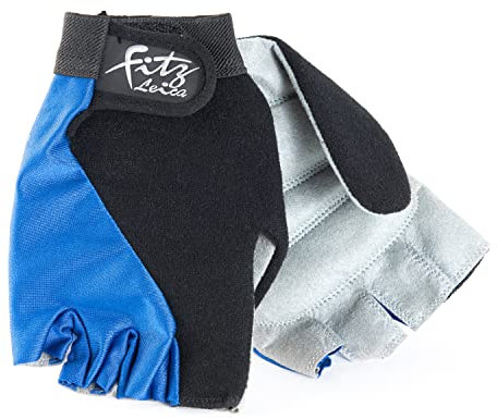 Kozee Komforts Gepolsterte Rollstuhl-Handschuhe, maximaler Schutz und Komfort für Rollstuhlfahrer und Fitness-Enthusiasten, Amara-Kunstleder mit Gel-Handflächenpolsterung, Größe XL