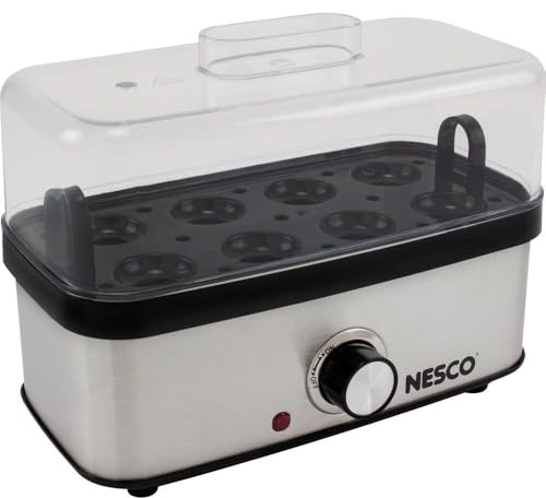 NESCO EC-10, Egg Cooker, Stainless Steel/Black, 400 watts