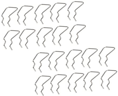 Healeved 20pcs Peg Hooks for Tool Organization Single Hooks for Pegboard Display Heavy Duty Design for Garage Kitchen Retail Use