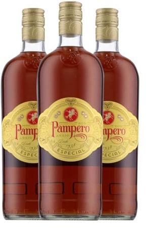 Ron Pampero Añejo Especial 1 L (Caja de 3 Botellas de 1 L)