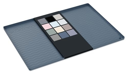 URMONA Waterproof Silicone Under Sink Mat, 19 x 19 in, Flexible Shelf Liner