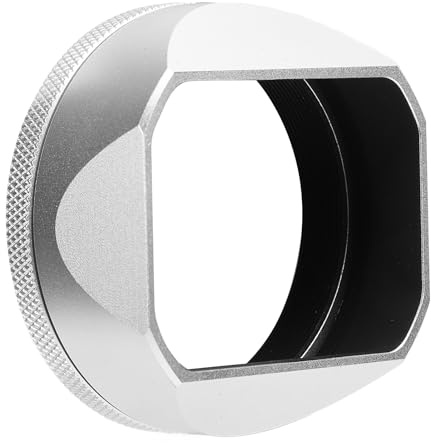 Vikye Fyrkantig Metall Motljusskydd för X100VI X100V X100F, Förbättrad Ljuskontroll, Aluminiumlegeringsmaterial, Kompatibel Kameralinsskärm med Skydd