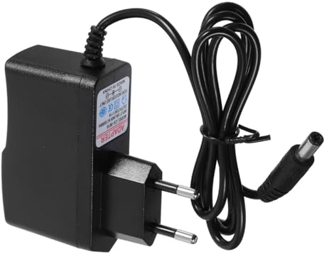 DOITOOL 6 V 1 A strömadapter x med EU-kontakt universell DC-strömförsörjning för elektroniska enheter, kompatibel med olika användningsområden