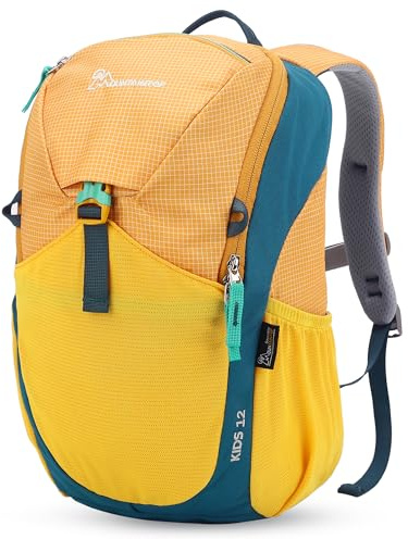 Mountaintop 8L/12L Kinderrucksack Wanderrucksack Kinder mit Brustgurt für Mädchen Jungen 1-3 Jahre Rucksack Kinder Wandern