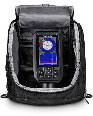 Garmin Striker Plus 4 Ice Fishing Bundle, Includes Portable Striker Plus 4 Fishfinder and Dual Beam-IF Transducer