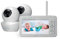 Babysense 5 HD Split-Screen Baby Monitor, Video Baby Monitor with Camera and Audio, Two HD Cameras 720p, Night Light, 300m Range, Two-Way Audio, 4x Zoom, Night Light, 4000mAh Battery