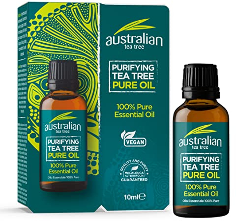 Australian Tea Tree Purifying Pure Oil, Tea Tree, 10 ml (Pack of 1)