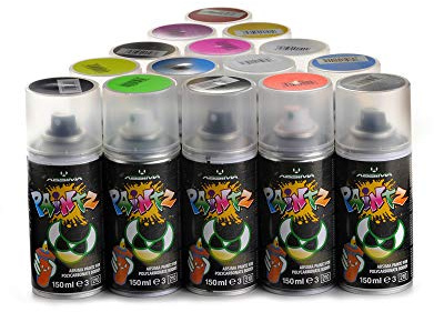 Absima 3500044 Paintz Polycarbonat Spray Fluo ORANGE 150 ml