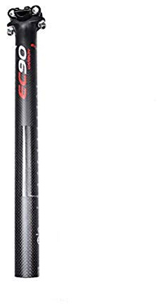 Unbekannt Tige de selle de vélo de course - Full carbone - Pour VTT - 27,2 / 30,8 / 31,6 mm - 1,07 / 1,21 / 1,24 en 3K - Mat
