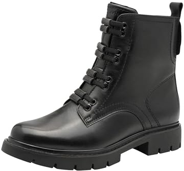 Tamaris Botas Planas de Media Longitud para Mujer, Color Negro, Talla 40 EU, Negro, 40 EU