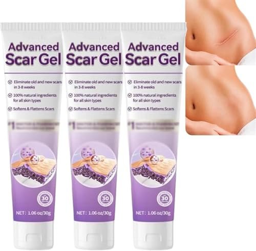 Gel per cicatrici avanzato, 2026 Nuova crema per cicatrici chirurgiche, crema per la rimozione delle cicatrici per tutti i tipi di pelle
