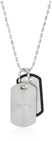Diesel Halskette Für Männer, Silberne Edelstahl-Halskette, DX0011040