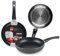 Ibili Indubasic Frying Pan, Metal, Black, 24 x 24 x 6 cm