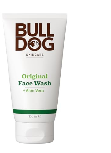 Bulldog Skincare Original Face Wash for Men, Men's Grooming, Men's Face Wash Cleanses and Helps Remove Excess Oils, 150 ml