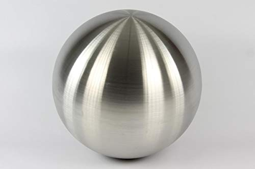 HeuSa Tech Edelstahlkugel 1x Schwimmkugel, Dekoration, Rosenkugel, Durchmesser Ø 42 cm
