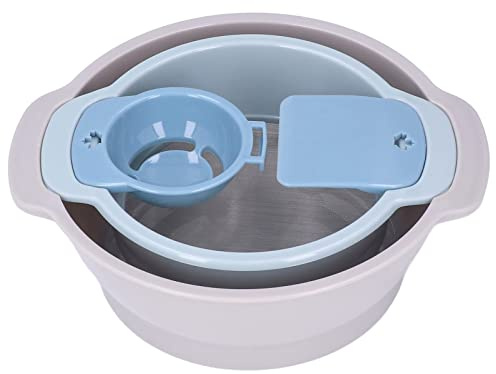4st Pollensil Set, Sift Sil Köksprylar Verktyg Stapelbar Design med Mesh för Köksbakning Sila Pulver