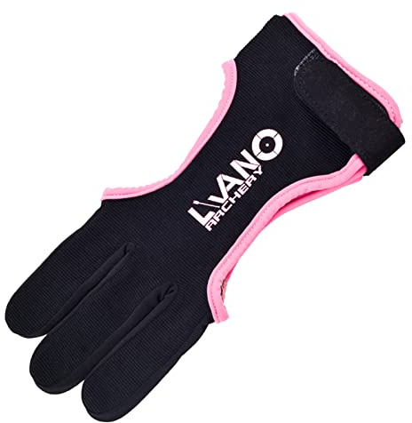 DaMohony 3- Guantes de tiro con arco para dedos Guantes de protección para dedos Shooter Finger Guard Accesorios para arco compuesto recurvo