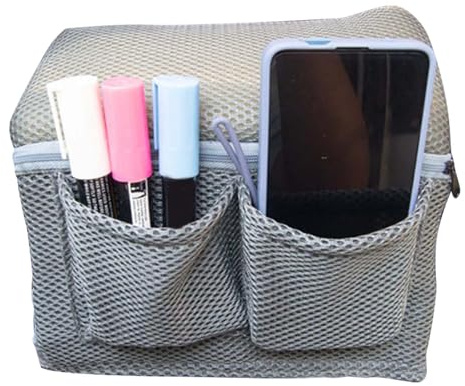 Genérico Organizador Para El Asiento Trasero Del Coche,Accesorios De Viaje De Gran Capacidad Organizador | De Respaldo Trasero En Malla | Para Telefono Boligrafos Botella De Agua Snacks SUV Furgone