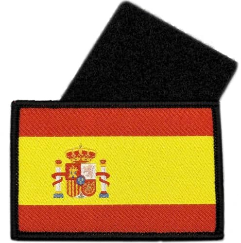 Parche Bordado Bandera España con Colores Oficiales